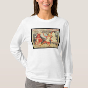 Zwei Amazonas im Kampf mit einem Griechen T-Shirt