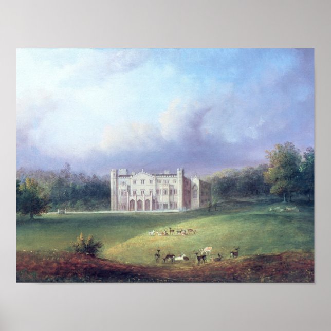 Zwei Ansichten von Apley Priory Poster (Vorne)