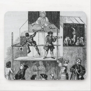 Zwei Anzeigen in Bezug auf Imitat, der Zauberer Mousepad