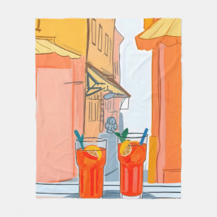 Zwei Aperole bitte! Fleecedecke