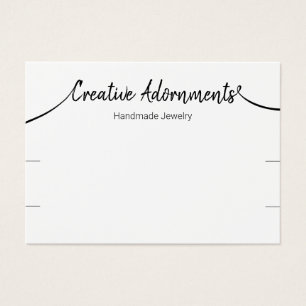 Zwei Armband-Display Signature-Skript weiß