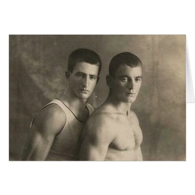 Zwei Athleten (Vorderseite (Horizontal))