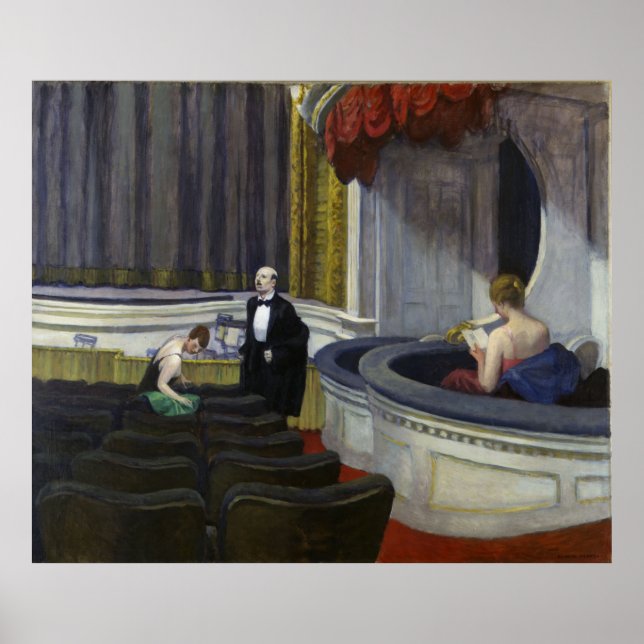 Zwei auf dem Aisle Poster (Vorne)