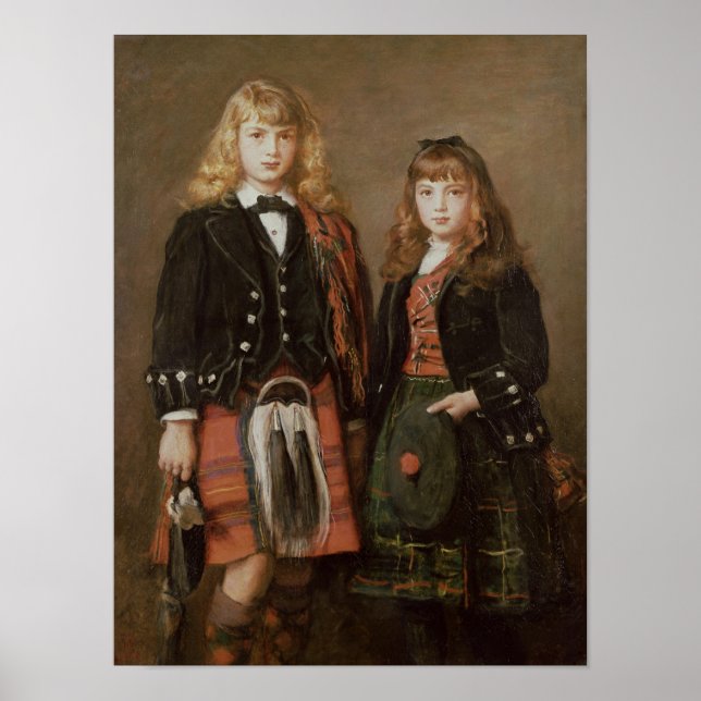 Zwei Bairns Poster (Vorne)