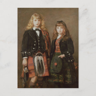 Zwei Bairns Postkarte