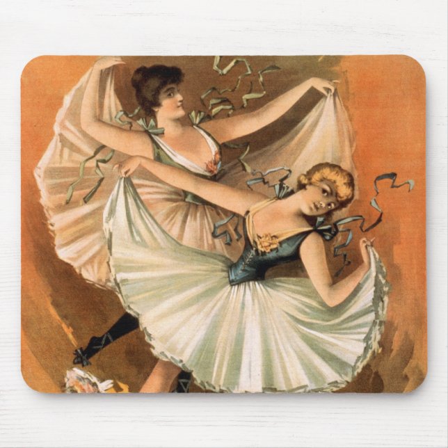 Zwei Ballerinas-Mousepad Mousepad (Vorne)