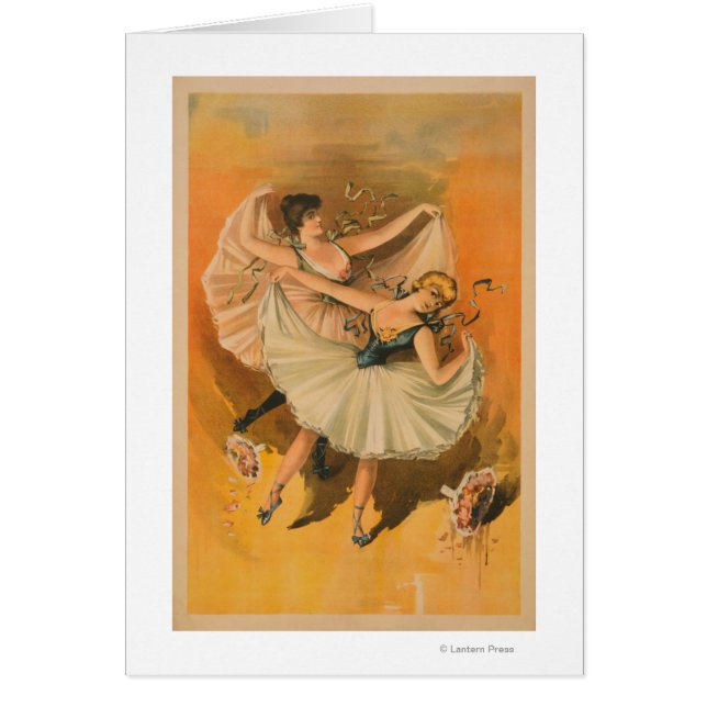 Zwei Ballerinas Theaterposter (Vorne)