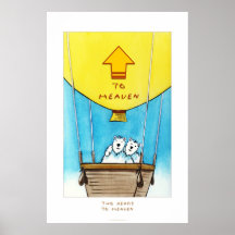 zwei Bären in den Himmel