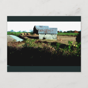 Zwei Barns Postkarte