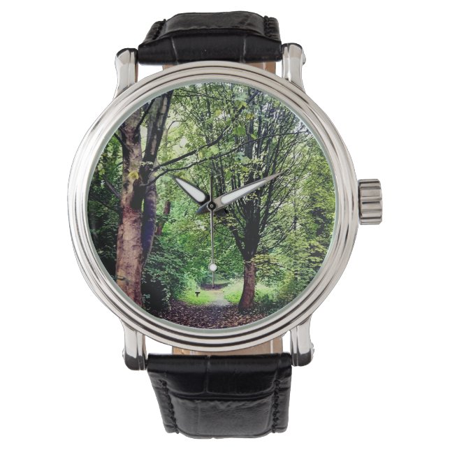 Zwei Bäume Armbanduhr (Vorderseite)