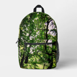 Zwei Bäume Bedruckter Rucksack