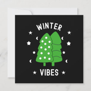 Zwei Bäume Winter Vibes