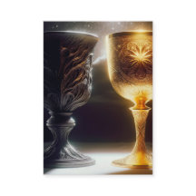 Zwei Becher | 1. Korinther 10:21–23 KJV Karton