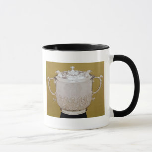 Zwei-behandelte Schale und Abdeckung, c.1695 Tasse