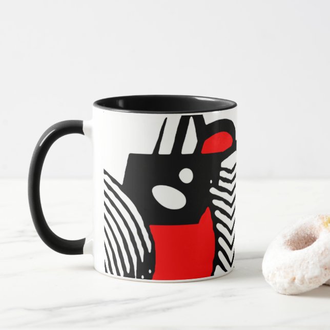"Zwei Beobachtungen und eine Hypothese" Tasse (Mit Donut)