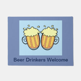 Zwei Biere Fußmatte