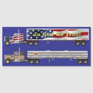 Zwei Big Rigs Magnet