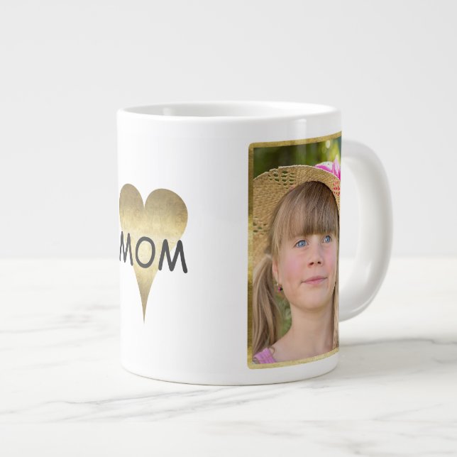 Zwei Bilder Mutter-Kaffee-Cup Jumbo-Tasse (Vorderseite Rechts)