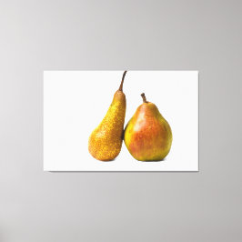 Zwei Birnen Leinwanddruck
