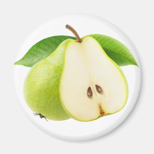 Zwei Birnen Magnet