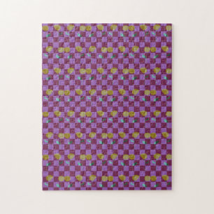 Zwei Blumen Quadrate Puzzle