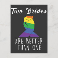 Zwei Bräute Lesben Hochzeit Partei gleiche Rechte