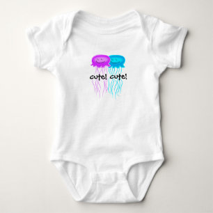 Zwei Cartoon Baby Strampler