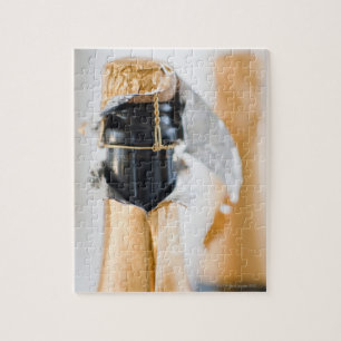 Zwei Champagnerflaschen Puzzle