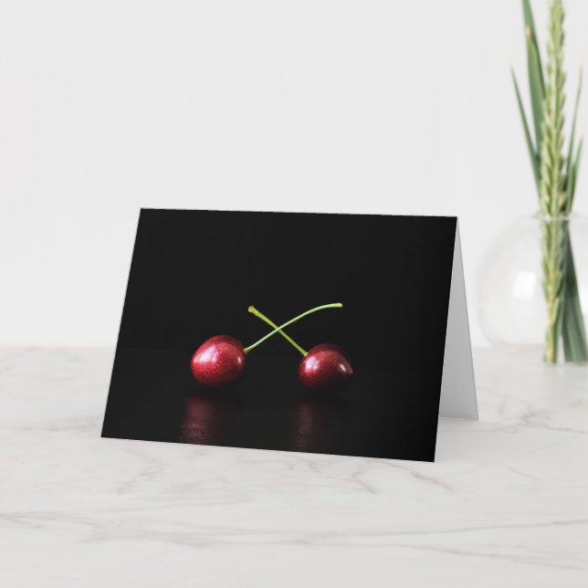 Zwei Cherries Gccm Karte (Vorderseite)