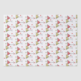 Zwei Cocktails - Gewebepapier Seidenpapier