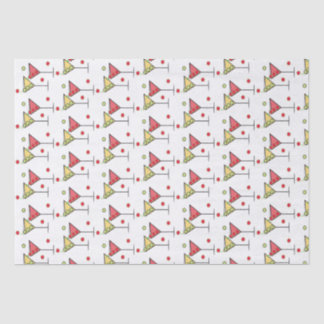 Zwei Cocktails - Gewebepapier Seidenpapier