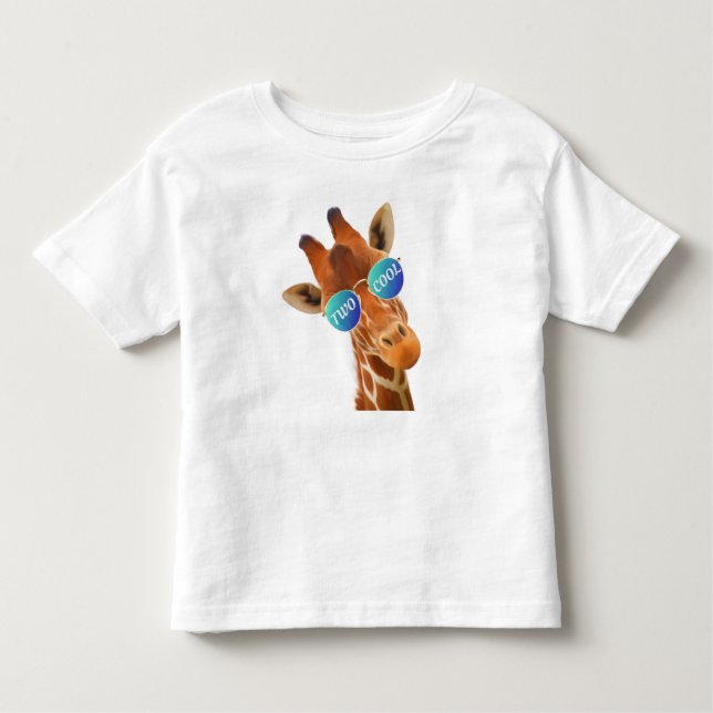 ZWEI COOL - GIRAFFE KLEINKIND T-SHIRT (Vorderseite)