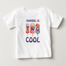 Zwei Coole farbige Popsiva Baby T-shirt