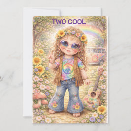 Zwei coole Geburtstags-Digital-Download Einladung
