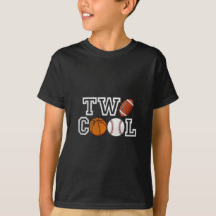 Zwei coole Hemden für Geburtstagsjungen Kleinkind T-Shirt