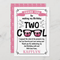 Zwei Coole Mädchen 2. Geburtstag