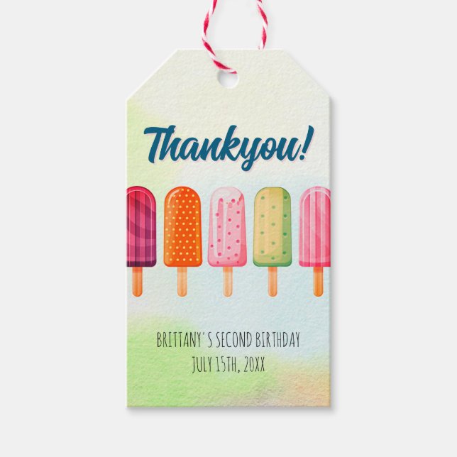 Zwei Coole Niedliche Populationen zum zweiten Gebu Geschenkanhänger (Vorderseite)