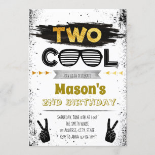 Zwei coole Party Einladungen