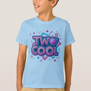 Zwei Coole Shirts zum zweiten Geburtstag für Klein