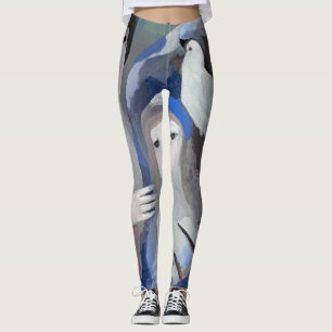Zwei Dame und Dove, Marie Laurencin Leggings
