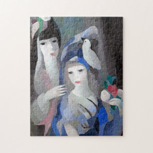 Zwei Dame und Dove, Marie Laurencin Puzzle