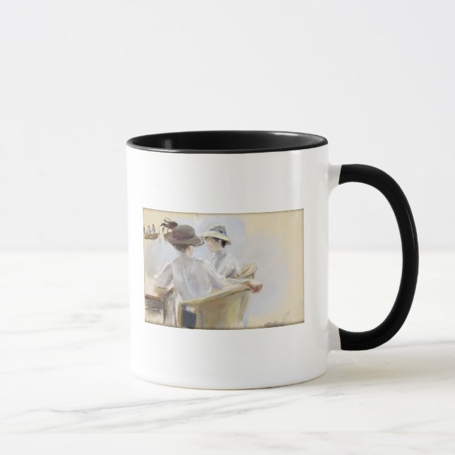 Zwei Damen durch das Wasser Tasse (Rechts)