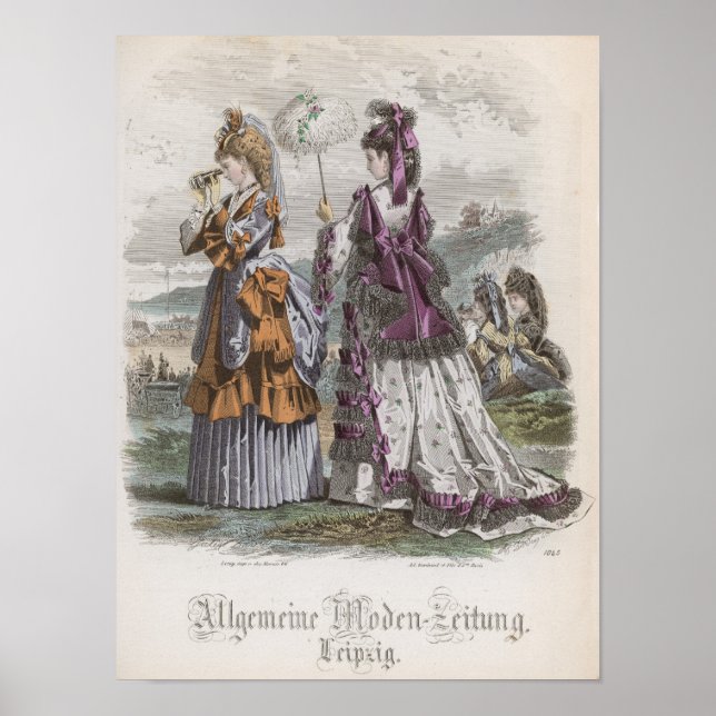 Zwei Damen Poster (Vorne)