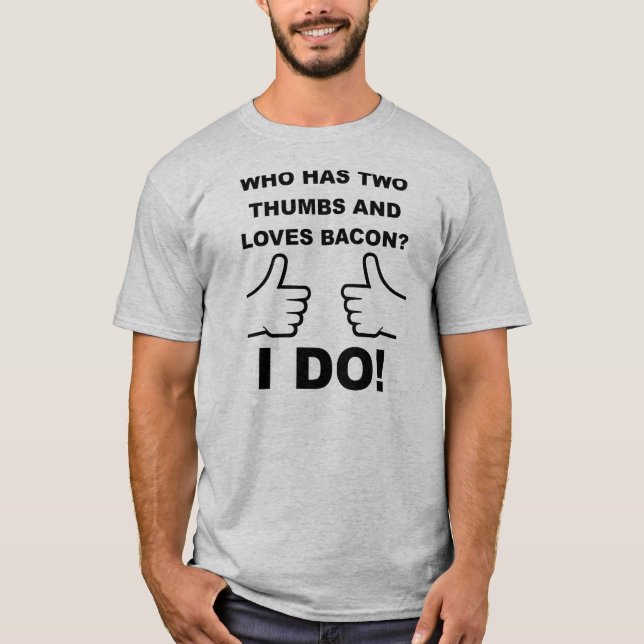 Zwei Daumen Up Speck-T - Shirt (Vorderseite)