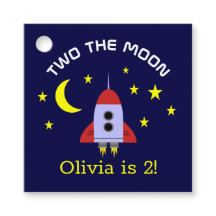 Zwei der 2. Geburtstagsrocketsterne des Mondes
