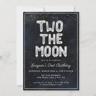 Zwei der Monde | 2. Party Einladung zum Geburtstag