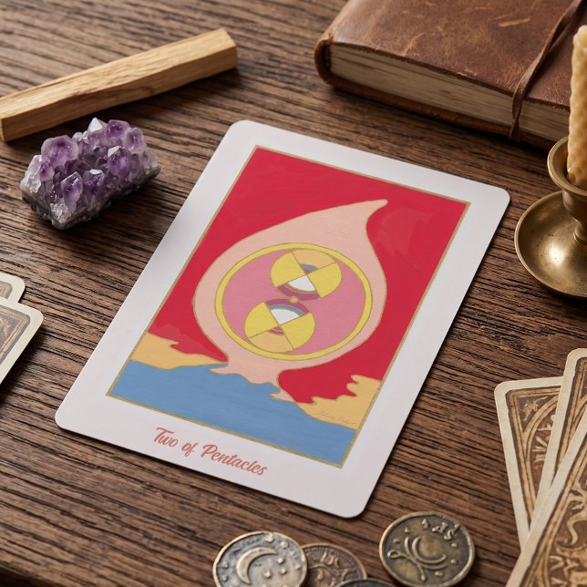 Zwei der Pentacles (Von Creator hochgeladen)