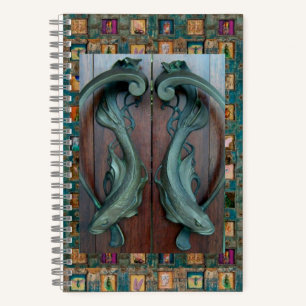 ZWEI DOLPHINEN NOTIZBUCH