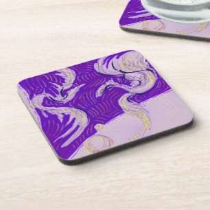 Zwei Drachen, drei Sonnen Getränkeuntersetzer