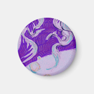 Zwei Drachen, drei Sonnen Magnet